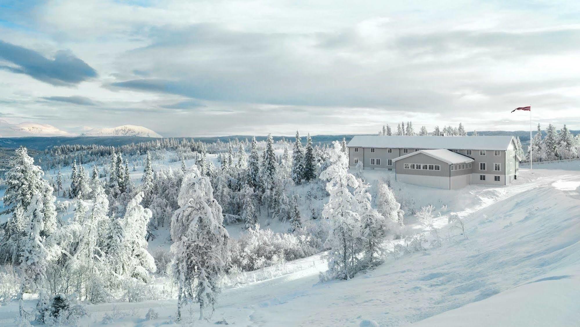Liatoppen Fjellhotell Al Bagian luar foto